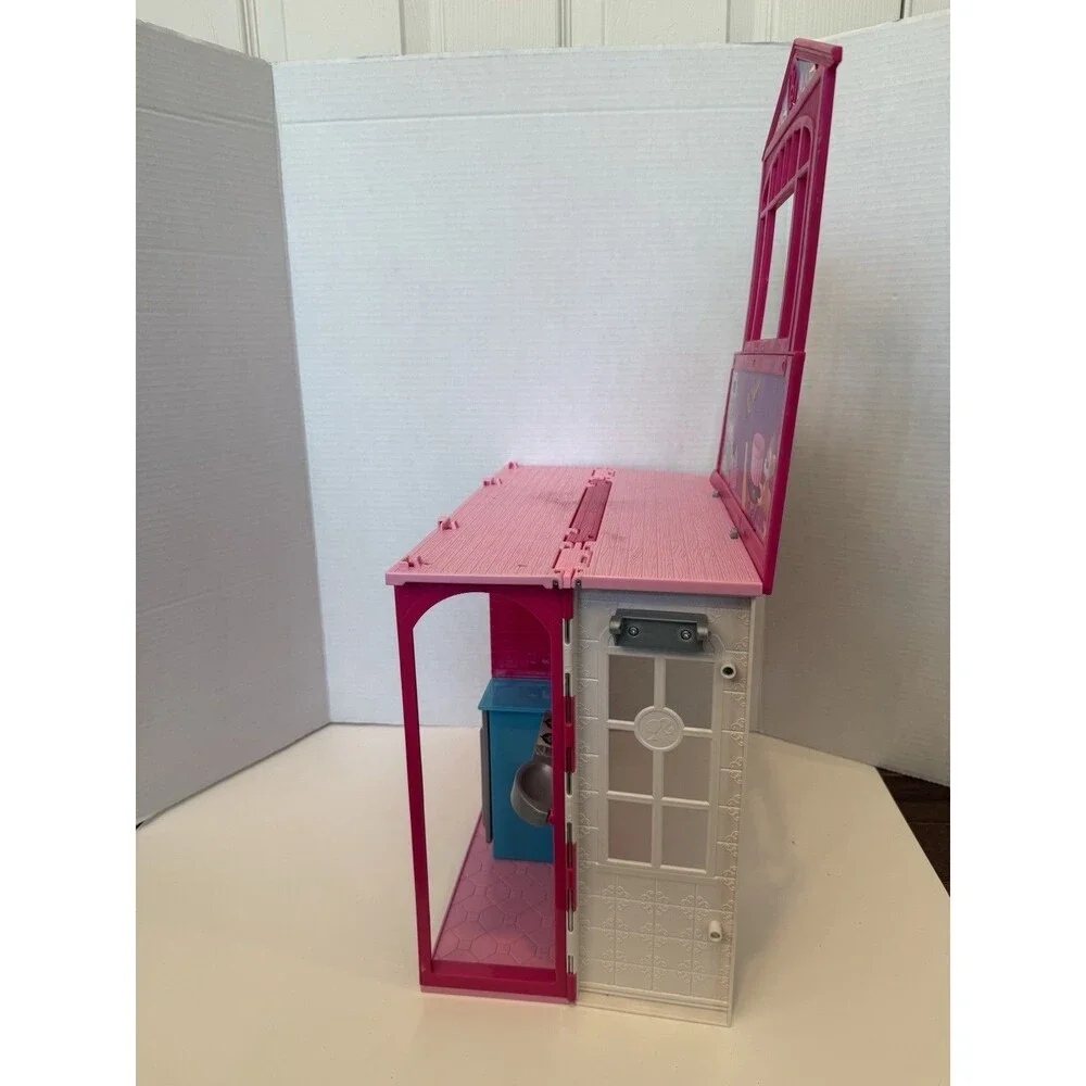 2009 Mattel R4186 Barbie Glam Vacation Beach House Fold Out N'Go INCOMPLETE